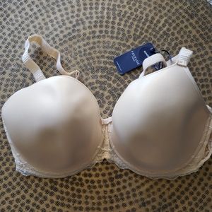 Fantasie Zoe plunge bra NWT 36I beige
